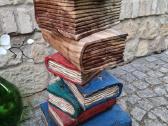 Vintažinės tikmedžio masyvo kolonos-stovai - nuotraukos Nr. 31