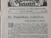 Pranciškonių Pasaulis 1937 m. ,nr.3 - nuotraukos Nr. 2
