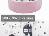 Naujas veliurinis baseinas su kamuoliukais, 90 cm - nuotraukos Nr. 7
