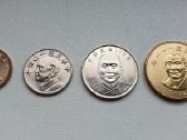 Taiwano doleriai 1, 5, 10, 50 Twd