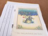TSRS Lt. dailininku ,iliustratoriu atvirukai nen - nuotraukos Nr. 34
