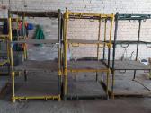 Stelažai metaliniai didelės apkrovos