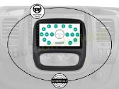 Opel Vivaro B Renault Traffic 3 Android multimedia - nuotraukos Nr. 12