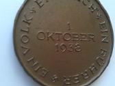 Vokiškas 1938m.medalis "Sudetai" - nuotraukos Nr. 2