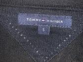 Juodas Tommy Hilfiger plonos vilnelės megztukas - nuotraukos Nr. 3