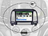 Hyundai Santa Fe 2005-12 Android multimedia WiFi - nuotraukos Nr. 3