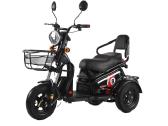 Elektrinis triratis motoroleris vezimelis