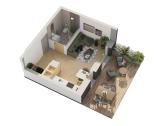 3D vizualizacijos/ 3D planai/ animacijos - nuotraukos Nr. 35