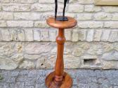 Vintažinis mid century tikmedžio masyvo stovas - nuotraukos Nr. 2