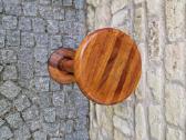 Vintažinis mid century tikmedžio masyvo stovas - nuotraukos Nr. 10