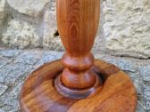 Vintažinis mid century tikmedžio masyvo stovas - nuotraukos Nr. 16