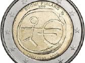 Suomijos proginės euro monetos - nuotraukos Nr. 32