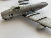 Mig-15 1:72 modeliukas (metalas + plastikas) - nuotraukos Nr. 9