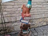 Vintažinės tikmedžio masyvo kolonos-stovai - nuotraukos Nr. 36