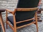 Vintažinis mid century ąžuolinis fotelis - nuotraukos Nr. 18