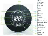 6000galn Touch Screen Thermostat termostatas