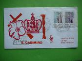 Vatikanas Sv. Kazimieras Lietuva 1984 Fdc841r1