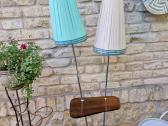 Vintažinis mid century dvigubas toršeras - nuotraukos Nr. 8