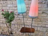 Vintažinis mid century dvigubas toršeras - nuotraukos Nr. 21