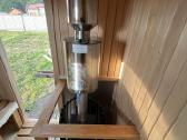 Pirtis sauna 2,5x2,10 su malkine krosnele - nuotraukos Nr. 12