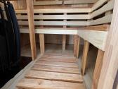 Pirtis sauna 2,5x2,10 su malkine krosnele - nuotraukos Nr. 15