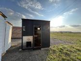 Pirtis sauna 2,5x2,10 su malkine krosnele