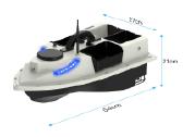Flytec V019 pašarų laivelis su GPS navigacija - nuotraukos Nr. 12