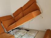 Kampinė sofa su miegama dalimi ir patalynės dėže - nuotraukos Nr. 8
