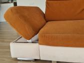 Kampinė sofa su miegama dalimi ir patalynės dėže - nuotraukos Nr. 9