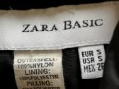 Zara basic juoda striukė su dirželiu - nuotraukos Nr. 8