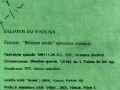 Žurnalai kietais lapais 1991m, kaina uz visus. - nuotraukos Nr. 7