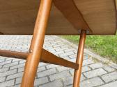 Scandinaviškas Mid-century tikmedzio kavos stalas - nuotraukos Nr. 6