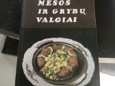 Knyga Mėsos ir grybu valgiai 1985m