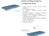 Poroloninis segmentinių juostų čiuž: pragulų prof.