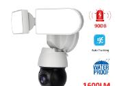 WiFi 360 Tuya Apsaugos kamera su sirena LED strobu