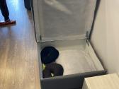 Parduodamas pilkas pufikas - nuotraukos Nr. 2