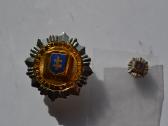 Policijos mokyklos baigimo zenklas + miniatiura