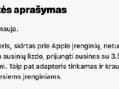 Adapteris ‘apple, Aux, pakrovejas - nuotraukos Nr. 4