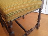 Senovinė baroko stiliaus vintage kėdė - nuotraukos Nr. 6