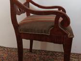 Biedermeier stiliaus krėslas - nuotraukos Nr. 5
