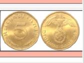 1936-1945 reichspfennig - nuotraukos Nr. 2