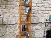 Vintažinė mid century tikmedžio lentynėlė - nuotraukos Nr. 7