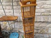 Vintažinė mid century tikmedžio lentynėlė - nuotraukos Nr. 17