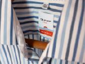 Olymp Luxor slim line dryžuoti vyriški marškiniai - nuotraukos Nr. 4