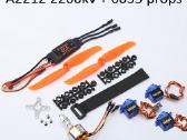 Nauji brushless combo RC lėktuvams