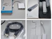 Kabeliai, adapteriai, ikrovikliai, apple, type C