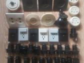 Elektros rozetes jungtukai patronai