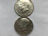 1967m 1968m Kenedžio monetos