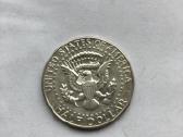 1967m 1968m Kenedžio monetos - nuotraukos Nr. 4