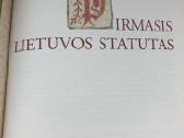 Lietuvos Statutas - nuotraukos Nr. 3